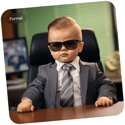 Formal style transformation with AI Cloth Changer - AI Outfit Swap for professional wear