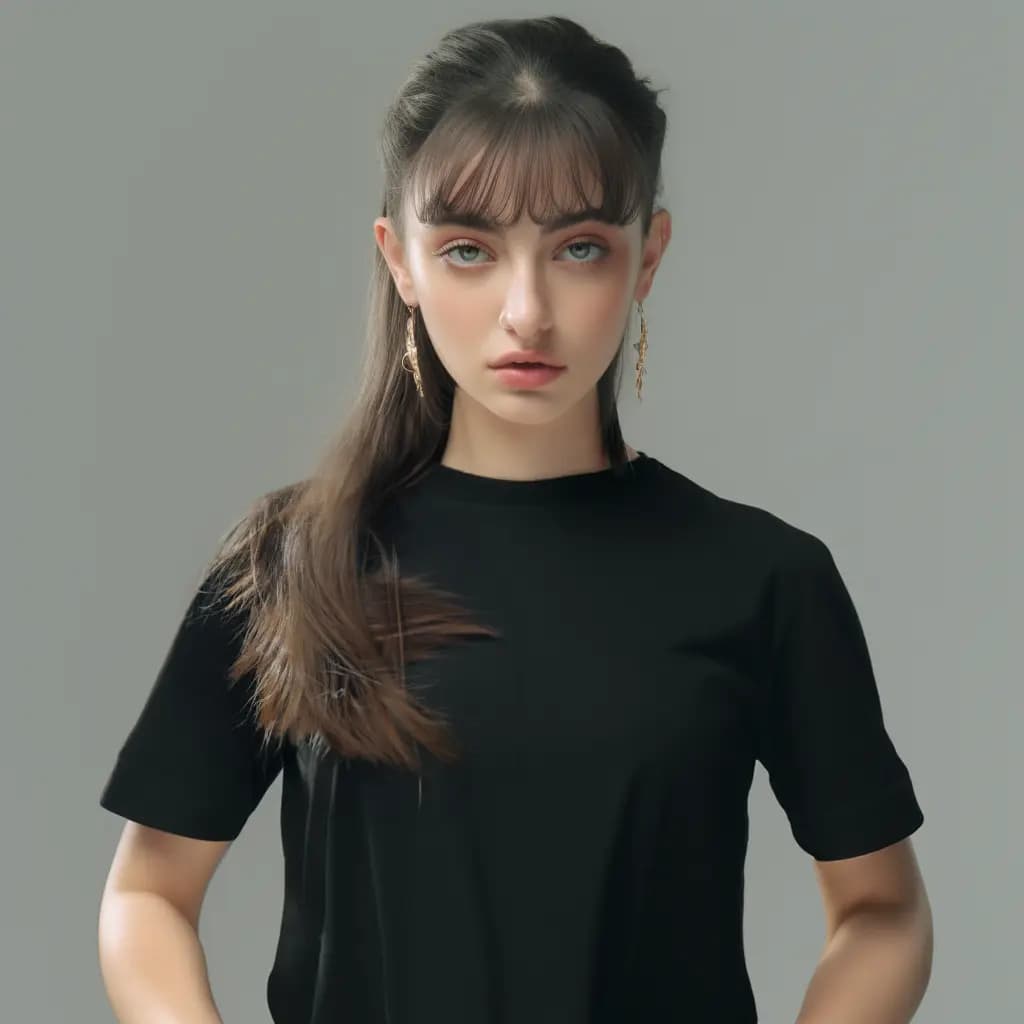 AI Cloth Changer before transformation - original outfit before AI clothing change