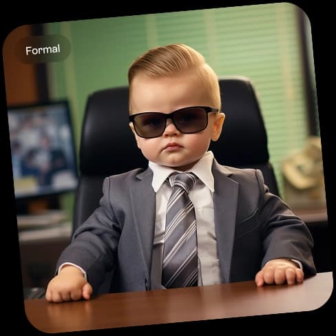 Formal style transformation with AI Cloth Changer - AI Outfit Swap for professional wear